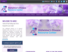 Tablet Screenshot of adrcinc.org